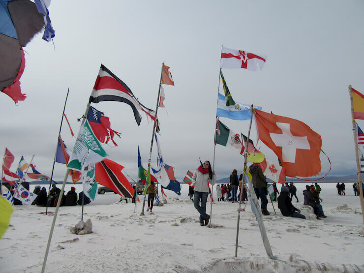 Praça das Bandeiras Uyuni