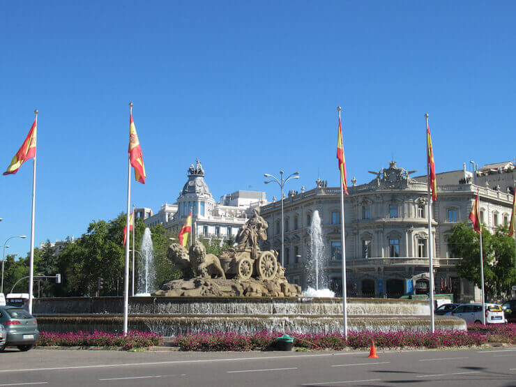 Plaza Cibeles Madri