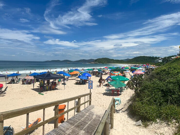Praia das Quatro Ilhas SC