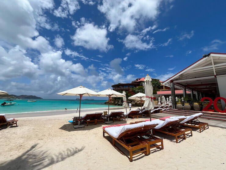 St Barth beach clubs