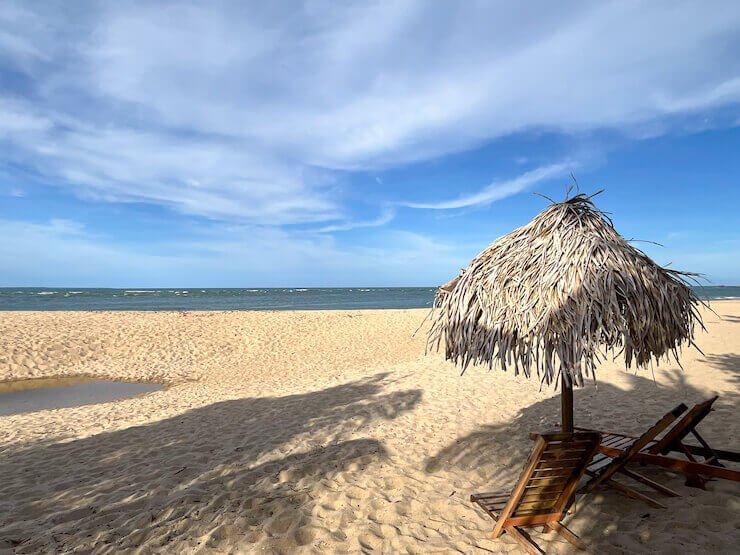 Praia da Boca da Barra Boipeba Bahia